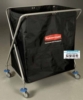 Chariot linge X pliant rubbermaid pour collecte du linge 170 litres