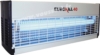 Destructeur d'insectes 40 Watts 120 m2 Eurokill laqué blanc haccp