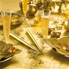 Nappe papier Noel jetable Or 1,20 x 25 m en rouleau