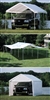 Tente de reception rideaux et extensions 7,3 x 6,6 m