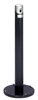 Collecteur cigarette extérieur design rond anthracite