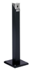 Collecteur cigarette extérieur design carré anthracite