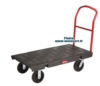 Chariot plate forme Rubbermaid haute resistance