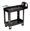 Chariot de manutention plateau haute resistance Rubbermaid