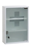 Armoire a pharmacie 1 porte blanche  translucide Rossignol