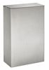 Poubelle murale Rossignol 10L inox brossé