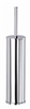Porte balayette mural ou a poser laiton chrome