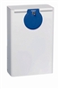 Poubelle murale Rossignol blanche 10 litres