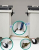 Timon d'attelage pour conteneur à déchets 660 / 770 Litres