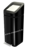 Poubelle a pedale grand volume Rossignol 80 L noir Voguia