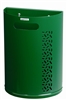 Poubelle exterieure décrochable verte 20 L Rossignol