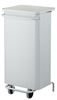 Poubelle de cuisine HACCP collecroule 110 L blanc