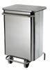 Poubelle de cuisine HACCP collecroule  inox 70 L