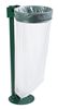Collecteur de ville sac transparent Vigipirate avec poteau sur Platine