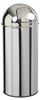 Poubelle Rossignol grand volume inox avec trappe