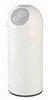 Poubelle Rossignol blanche sans cendrier 52 litres