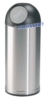 Poubelle Rossignol inox Brosse sans cendrier 52 litres