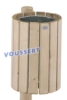 Corbeille BOIS ronde 20 litres