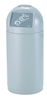 Poubelle Rossignol Cyvomax gris 52 litres sans cendrier