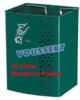 CORBEILLE pivotante ARKEA 25 litres Murale Verte