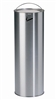 Cendrier sur pied grand modèle sable inox brossé