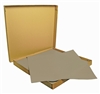 Nappe papier 60 x 60 cm havane colis de 500