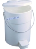 Poubelle Rubbermaid a pedale 17 litres