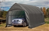 Garage demontable voiture structure acier et polyethylene 3,9 x 6,1 m