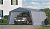 Garage demontable voiture structure acier et polyethylene 3,6 x 6,1 m