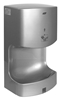 Seche main electrique air pulse Airwave JVD gris