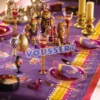Nappe papier Noël "ANASTASIA" rouleau de 1,20 m x 25 m non tissé