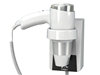 Seche cheveux electrique JVD Clipper base blanc 1600 watts
