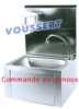 Lave main inox commande genoux complet avec dosseret