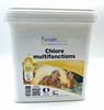 Galet Multi Fonctions chlore floculant algicide produit piscine Seau de 5 kg