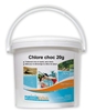 Chlore choc poudre produit piscine seau de 10 kg