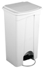 Poubelle cuisine HACCP 90 L a pedale blanche