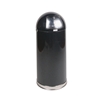 Collecteur Marshal 56,8 L Rubbermaid acier inox NOIR