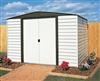 Abri de jardin Arrow VD106 acier galvanise peinture vinyle 5 m2