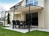 Tonnelle de jardin toile coulissante adossee Andalouse Prestige 2011