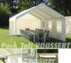 Tente de reception 4 x 6 m toile PVC offre pack