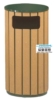 Poubelle ext»rieure Howard regent ronde 45 litres