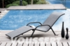 Bain de soleil aluminium resine tressee Trinidade