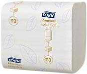 Papier toilette plat Tork premium extra colis de 30 paquets