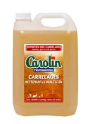 Carolin nettoyant sol l’huile de lin 5 L