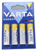 VARTA ENERGY pile alcaline AA/LR6 x4 1.5V PAL6500