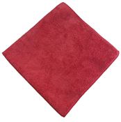 Chiffon microfibre rouge 40x40 300 grs