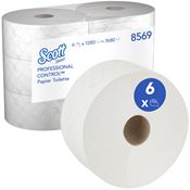 Papier toilette Scott control dévidage central X6