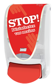 Distributeur gel desinfectant Deb Proline stop
