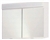 Acheter Armoire de toilette tempete Rossignol blanche