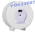 Acheter Distributeur papier toilette mini jumdo acier époxy blanc